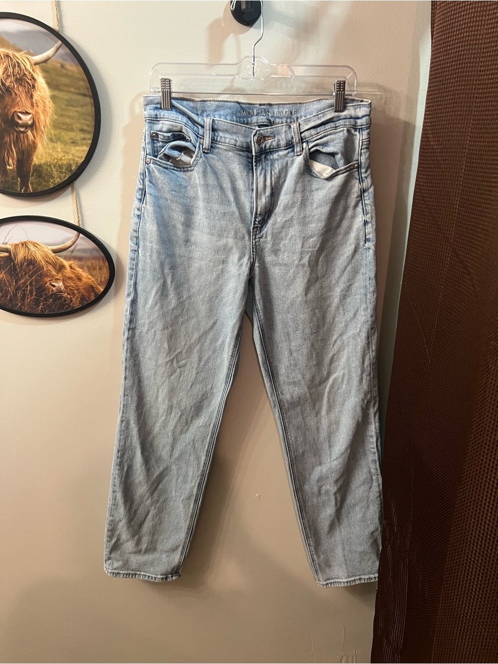 American Eagle Light Blue Stretch Denim Jeans